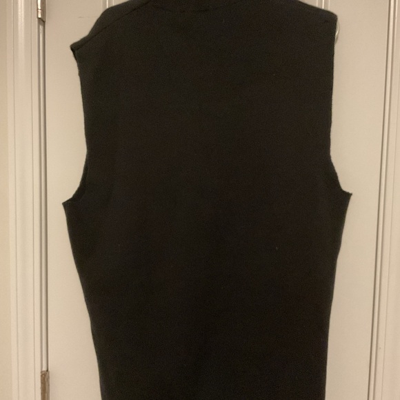 Karl lagerfeld sleeveless black sweater with pocket - Picture 2 of 7